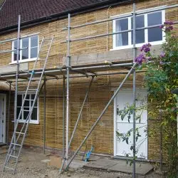 lath and haired chalk render suffolk