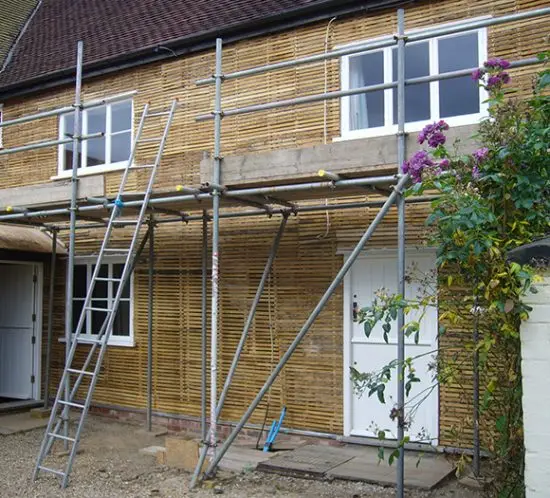 lath and haired chalk render suffolk